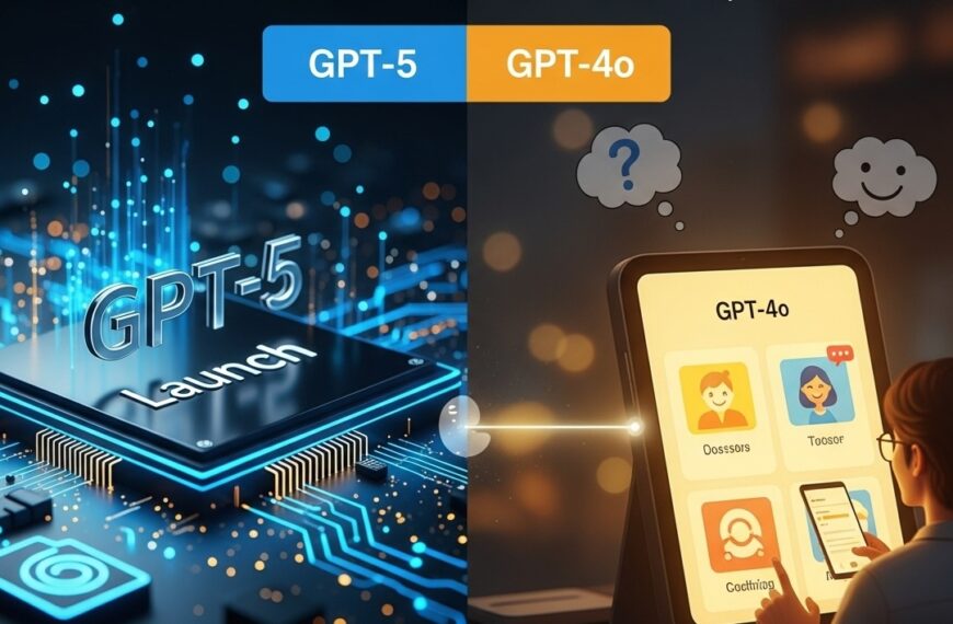 ภาพเปรียบเทียบ GPT-5 กับ GPT-4o
