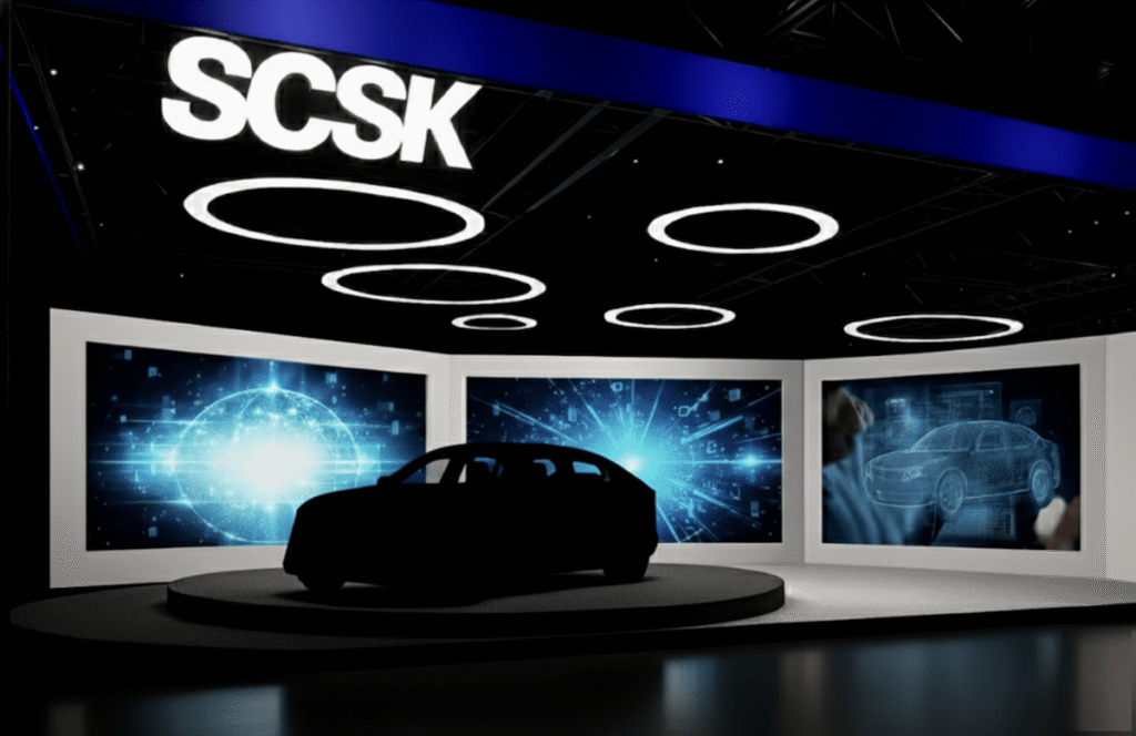 รถยนต์ไฟฟ้าแนวคิดของ SCSK ที่พัฒนาใน 9 เดือน เปิดตัวในงาน Japan Mobility Show 2025 ประเทศญี่ปุ่น